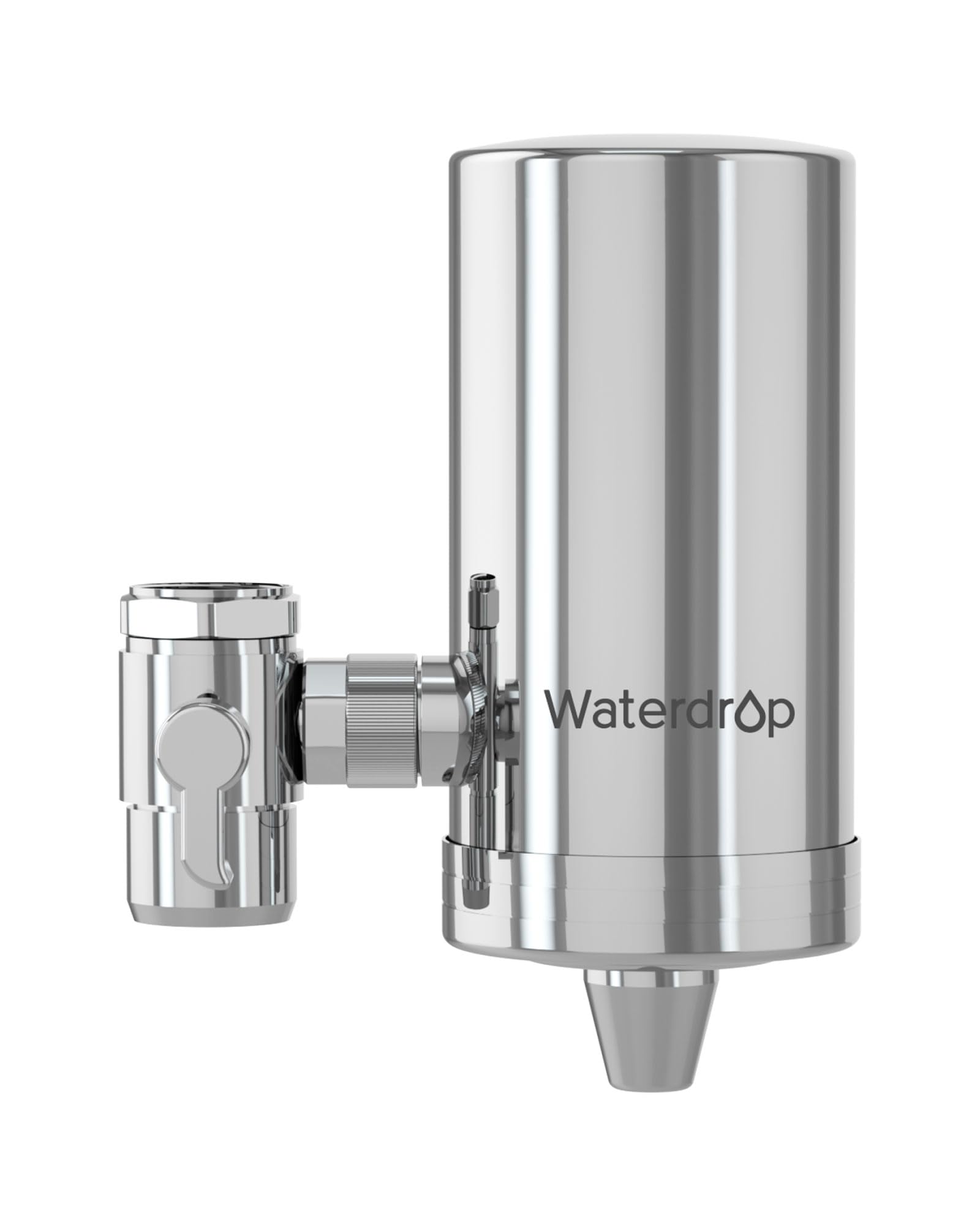 Water Filter Tap, Stainless-Steel Water Filter for Tap, Water Tap Filter Reduces Chlorine, Odor and Bad Taste - ๐๐ง๐ฅ๐ฒ ๐
๐ข๐ญ ๐๐ญ๐๐ง๐๐๐ซ๐ ๐
๐๐ฎ๐๐๐ญ๐ฌ (1 Filter Included)