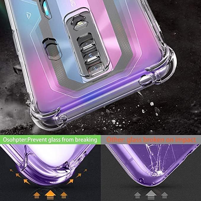for ZTE Nubia Red Magic 7 / Magic 7Pro Case Clear Transparent