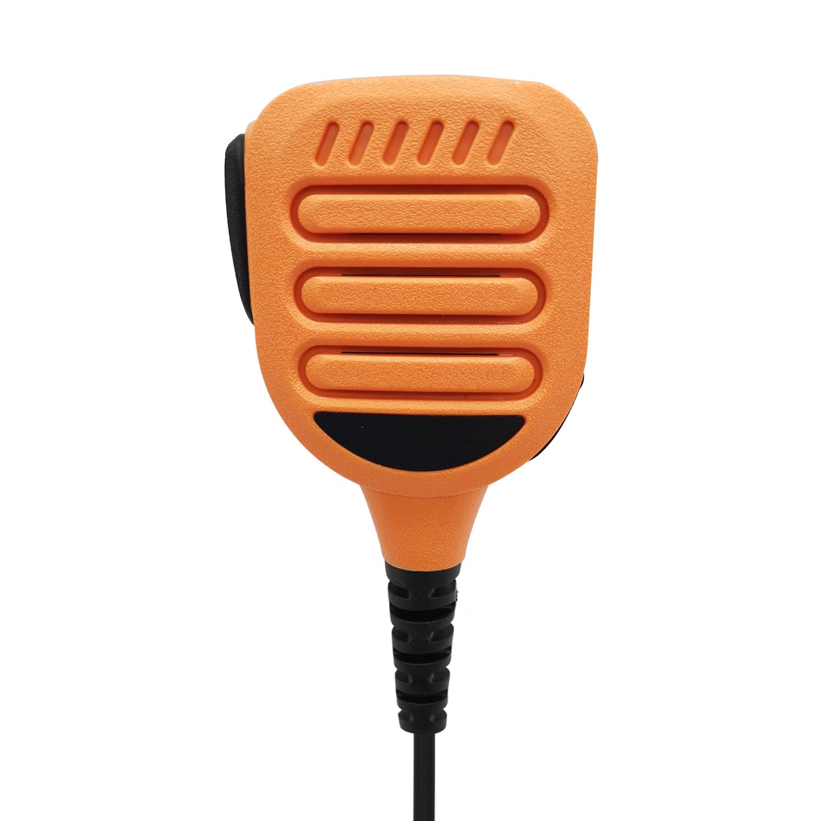 Heavy Duty Police Speaker Microphone - IP65 Waterproof Lapel Mic For Baofeng, Retevis, Kenwood Radios