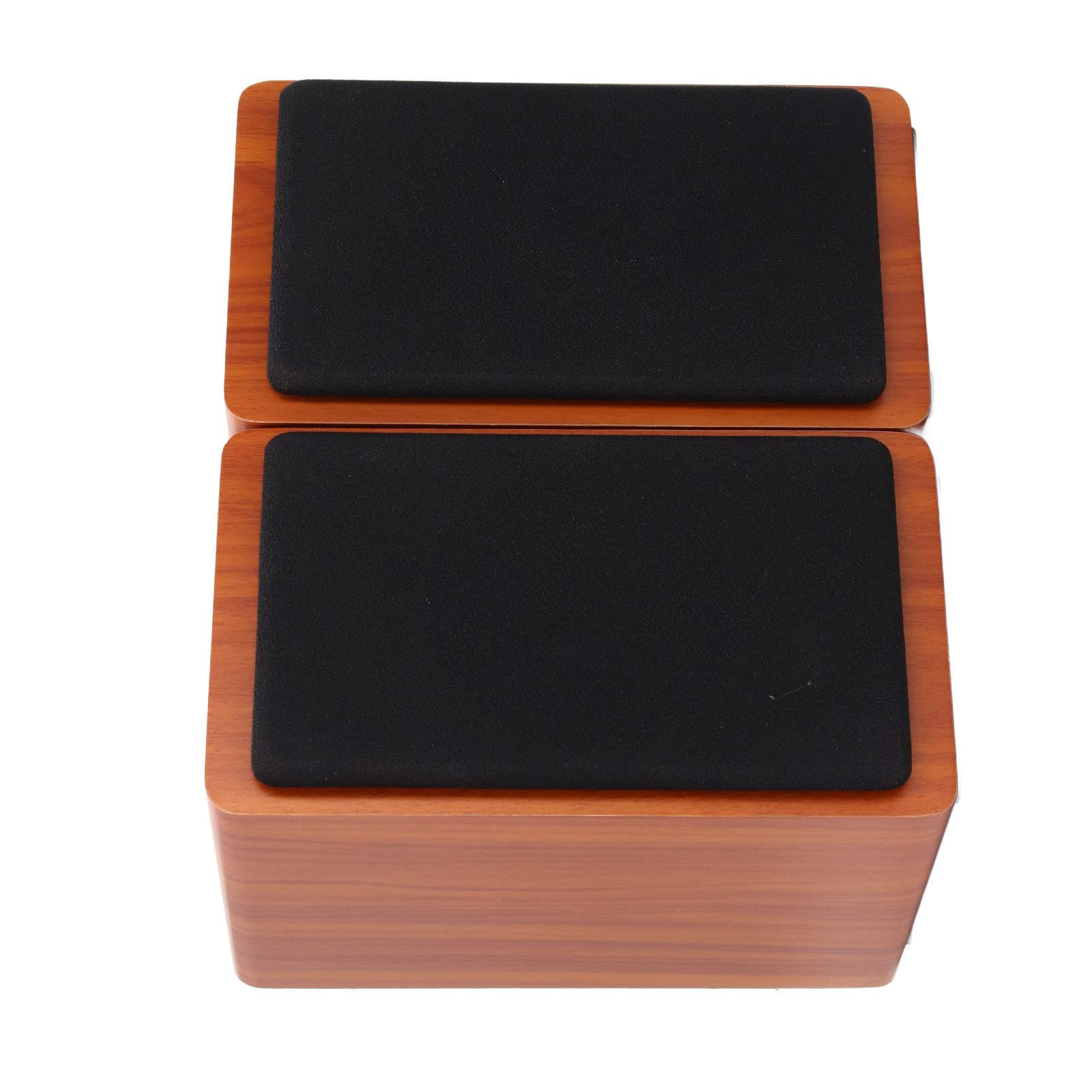 Subwoofer da scrivania, robusto cavo USB, altoparlante Bluetooth per computer portatile domestico, materiale in legno (noce)