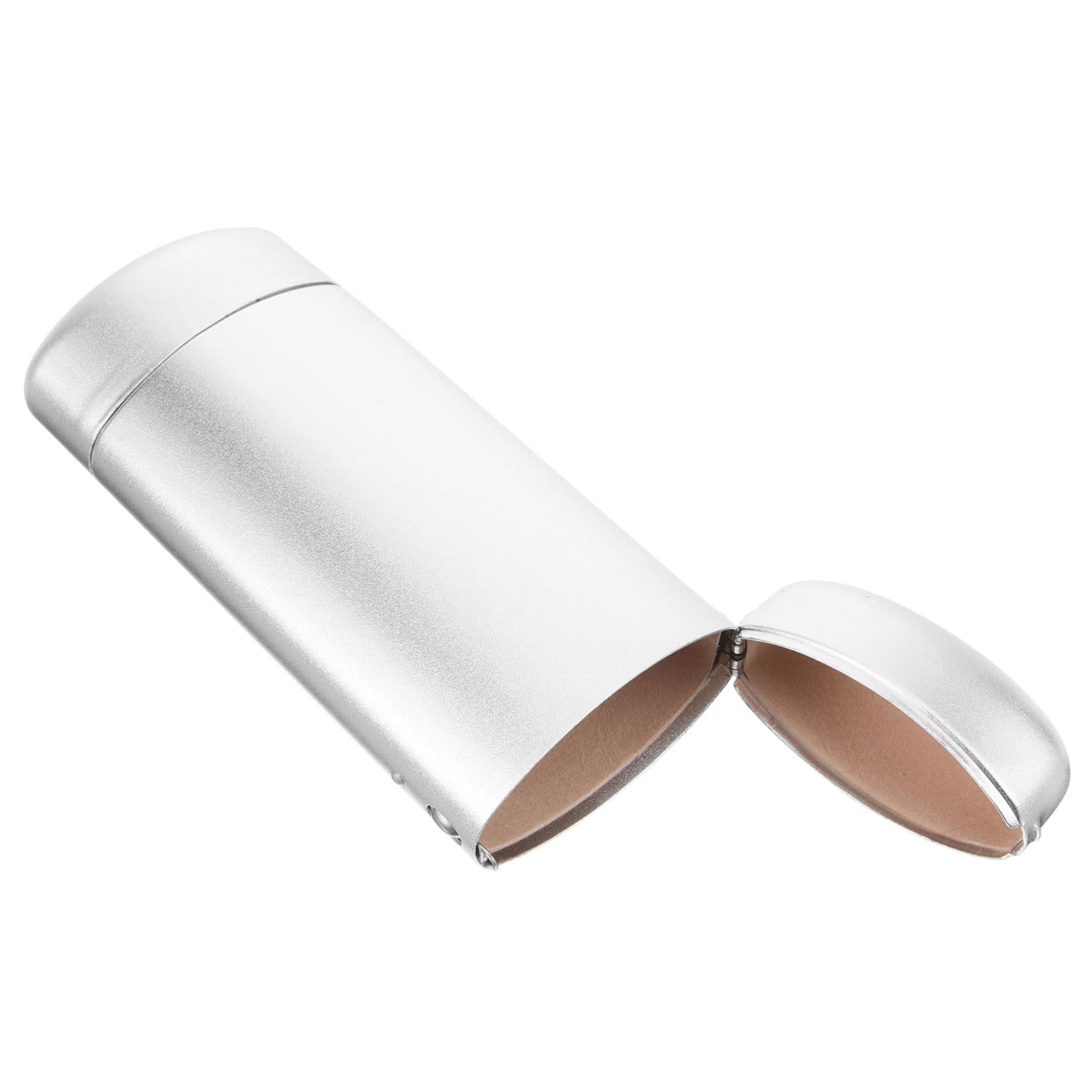 Homoyoyo estuche de aluminio para gafas sol estuche para anteojos protector estuche de anteojos caso estuche para gafas carcasa dura Estuches de anteojos aleación de aluminio Plata