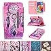 Galaxy S5 Case, Kickstand Flip [Card Slots] Wallet Cover Double Layer Bumper Shell with Magnetic Closure Strap Protective Case for Samsung Galaxy S5 / SV / S V / i9600- Net