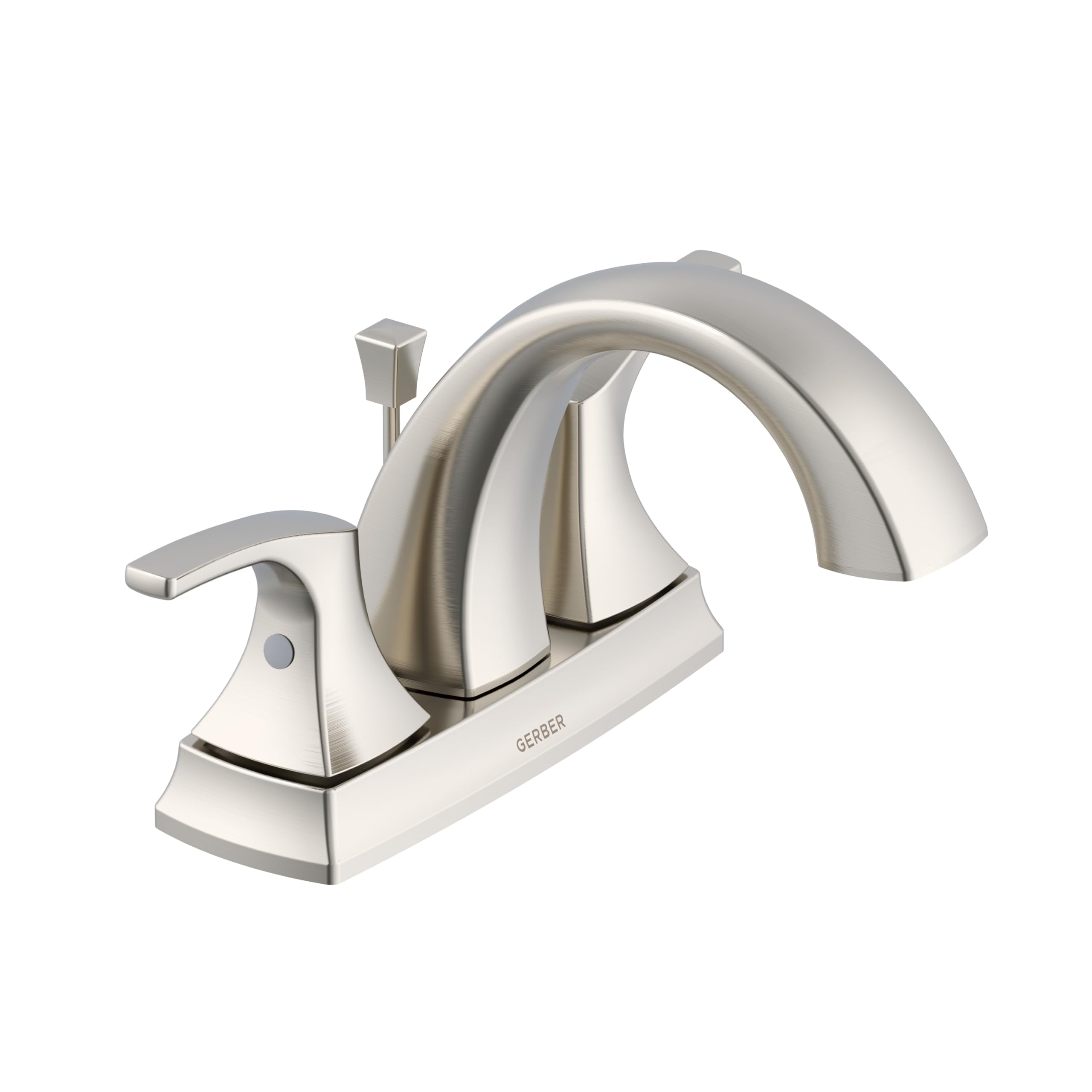 Gerber Plumbing Vaughn Centerset Bathroom Faucet with Metal Pop-Up