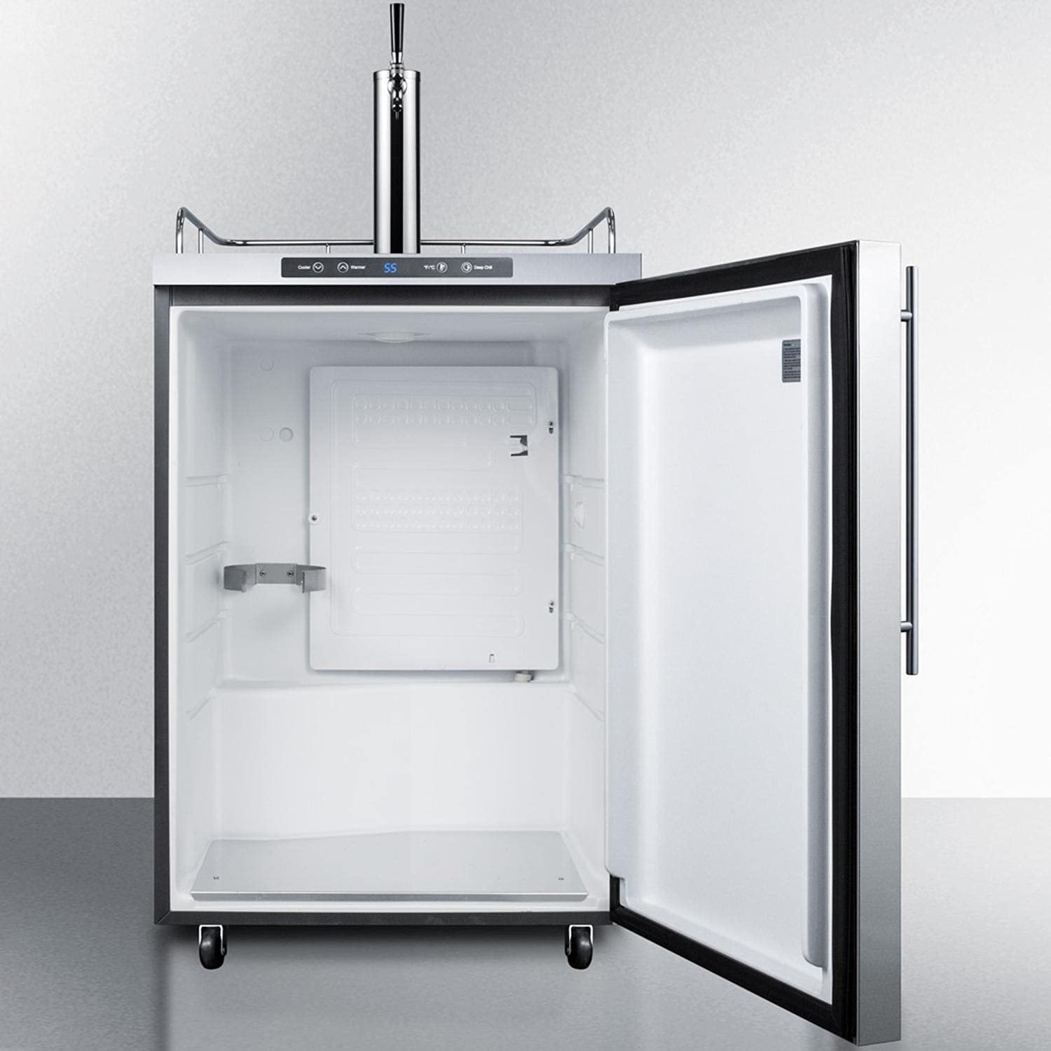 Summit Sbc635mos7hv Wine Dispenser, Stainless-Steel on Fridge.com - View 3