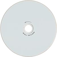 Vista 2 de Verbatim M DISC BD-R 25GB 4X Lifetime Archival Hub de inyección de tinta blanca imprimible en blanco Blu-Ray medios grabables - husillo de 10