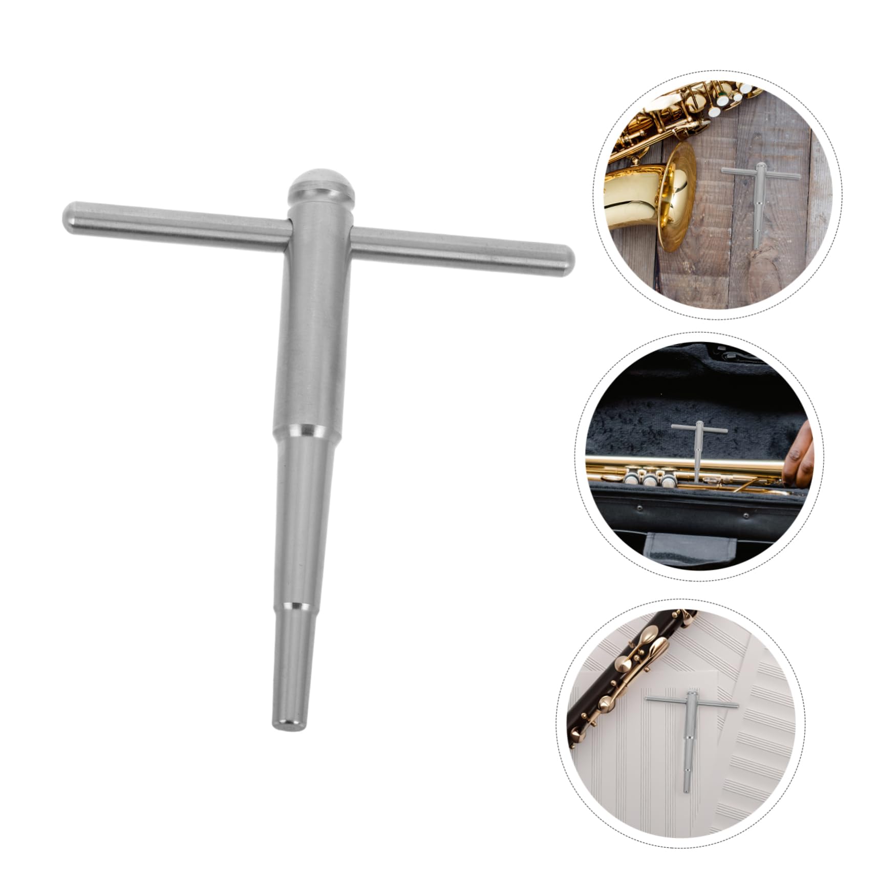 Strumento a fiato in metallo strumento di riparazione Bocchino strumento di direzione per tromba, tromba, Euphonium Tuba, strumento versatile e modellante per strumenti a fiato