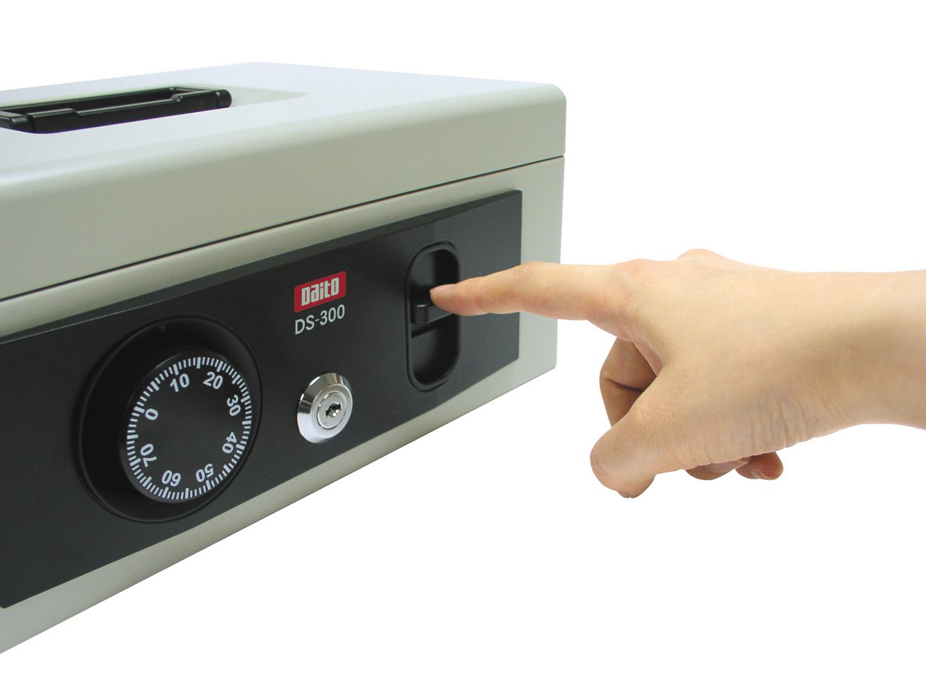 Amazon | ダイト 手提げ金庫 B5サイズ コインカウンター 盗難防止ワイヤー 3段構造 ダブルロック DS-300 | 集金袋 |  文房具・オフィス用品