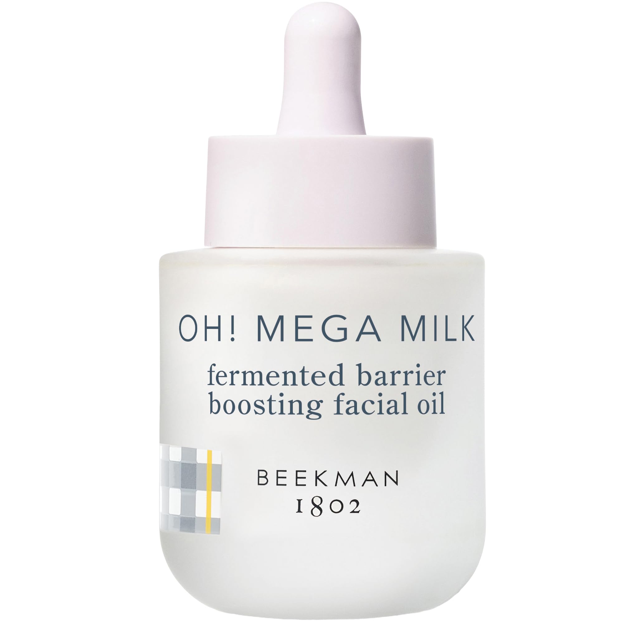 Beekman 1802 Oh Mega Milk Facial Oil - Hydrating Vitamin C & Niacinamide Serum - Repairs Skin Barrier & Reduces Dark Spots From Aging - Fragrance Free, Sensitive Skin Safe