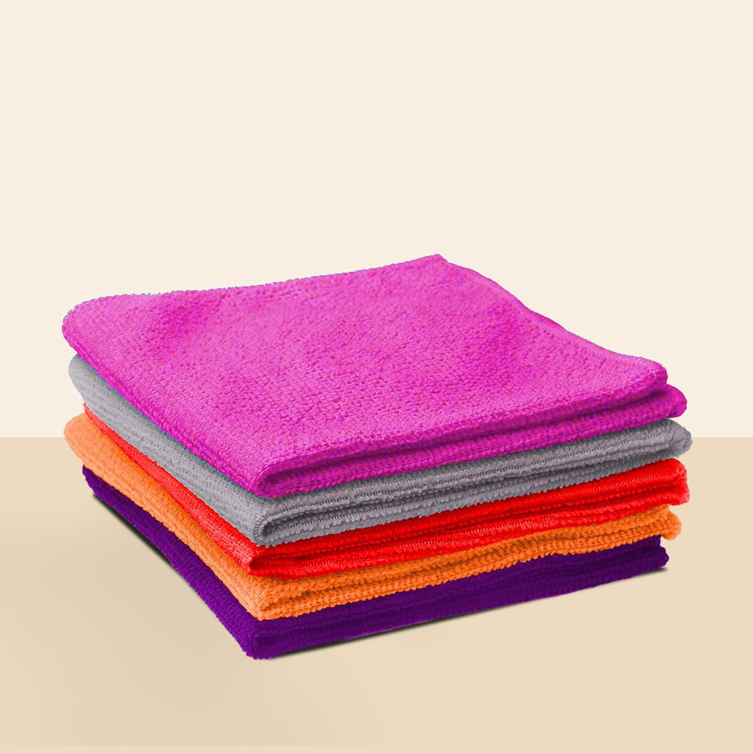 STARNSTYLE 1 Pcs Microfiber Kitchen Clothes for Cleaning, dusting Cloth for Home Cleaning, Super Soft lint and Streak Free Reusable Absorbent Cleaning Cloths (40 x 40cm, 340 GSM, Multicolor) (B0CK8B1S51) Amazon Price History, Amazon Price Tracker