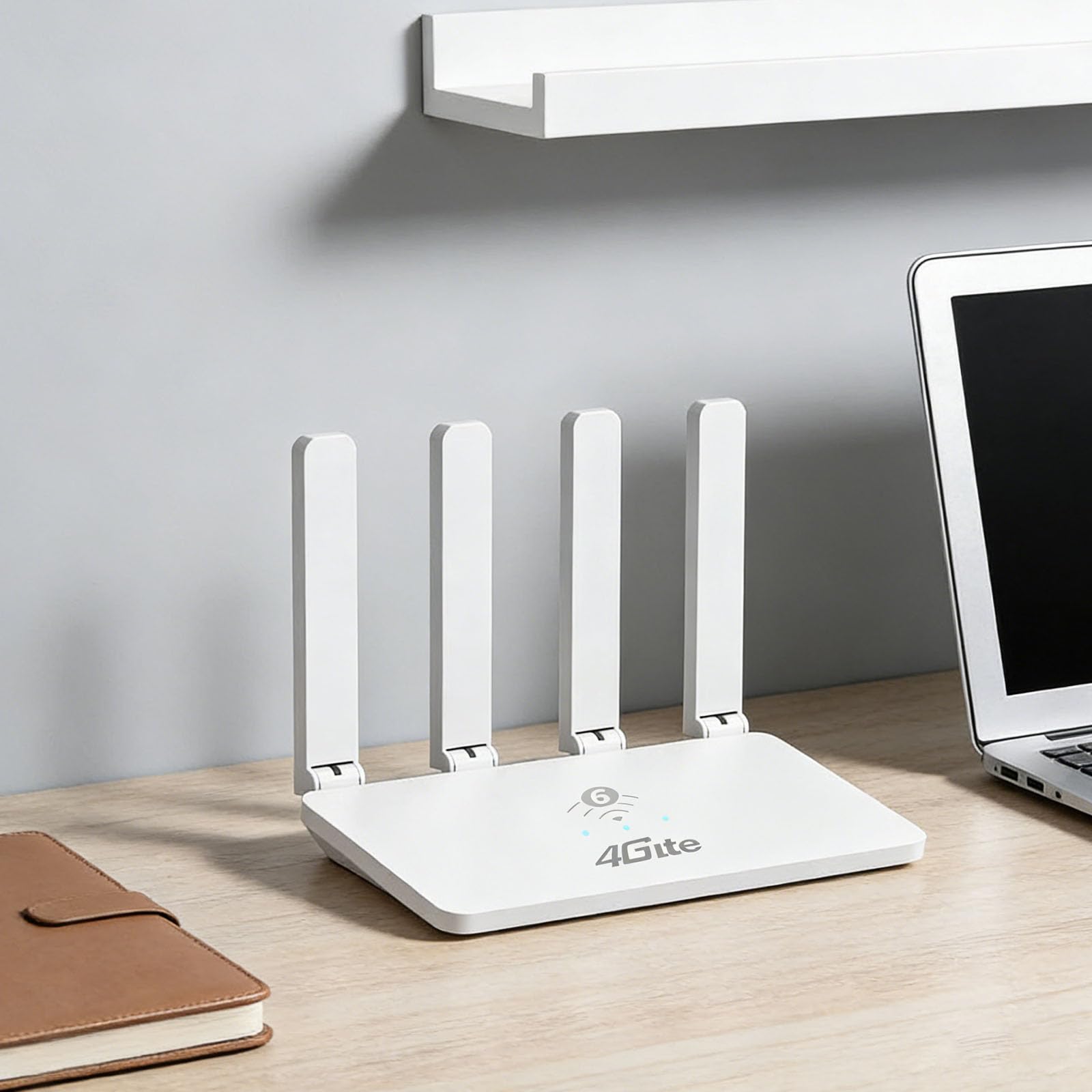 Router WiFi 4G Antena plegable Puerto LAN de alta velocidad Casa