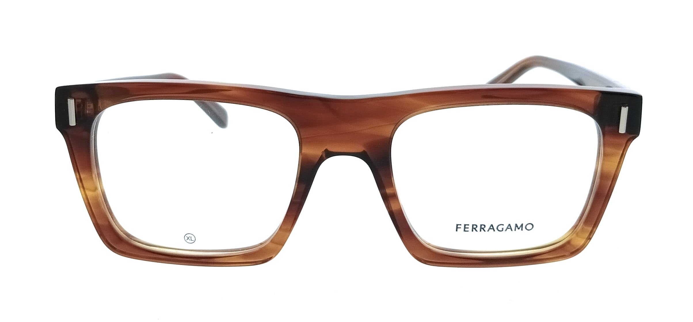 GAFAS FERRAGAMO SF3029 - C: STRIPED BROWN Rozmiar oczu: 54 Most: 21 Zdrowie i higiena osobista
