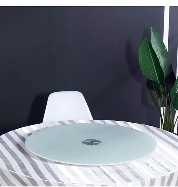 Heavy Duty Lazy Susan Turntable, Serving Plate for Dining Table, Large