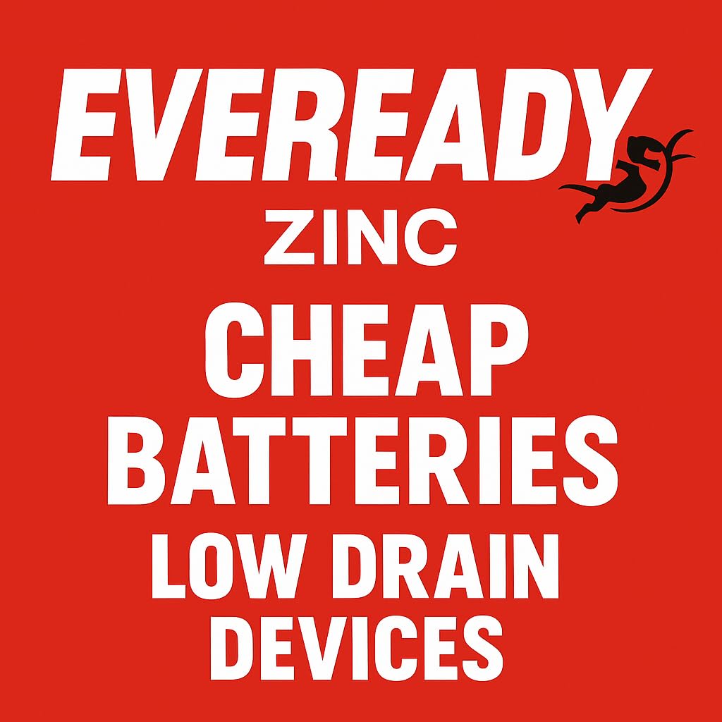 Eveready D Batteries – Pack of 10 Batteries | Heavy Duty Premium Zinc Carbon 1.5V | Reliable Long-Lasting Power for Low Drain Devices such as Flashlights, Radios, Toys & Clocks