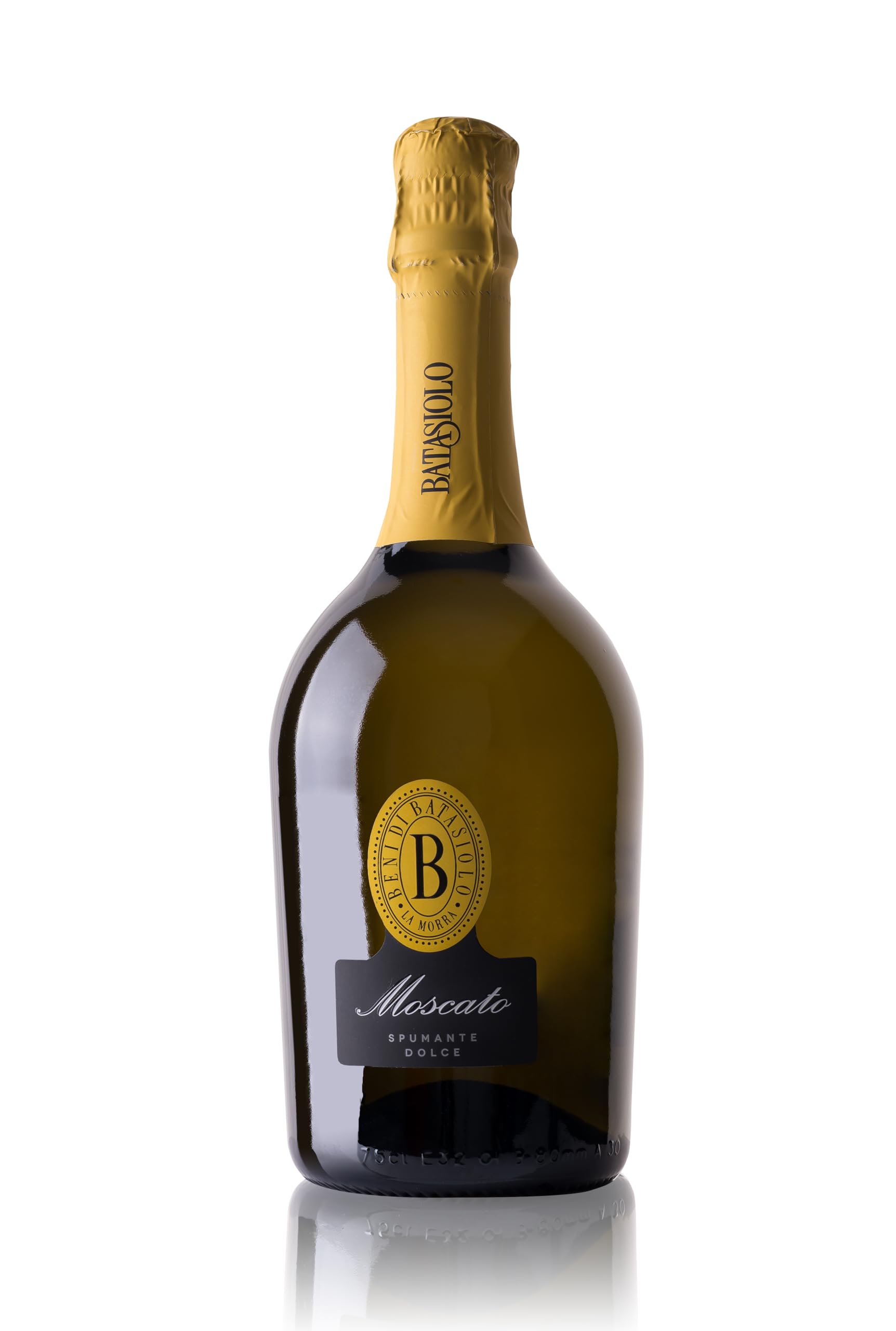 Batasiolo, MOSCATO SPUMANTE, Vino Bianco, Spumante Dolce, Metodo Charmat Martinotti - Confezione da 6