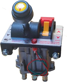 RunGong Control Valve with PTO Switch Dump Truck Tipper Hydraulic System Slow Down Function Air Operated