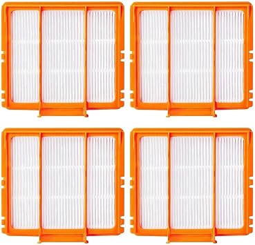 Pre-Motor Filter Replacement for Shark Ai Ultra Robot Vacuum, 4-Pack Home Cleaning Parts, Compatible with Xprfrv2500 Av251waxus Av2511ae Av2501s Rv2610wa Ur2500sr