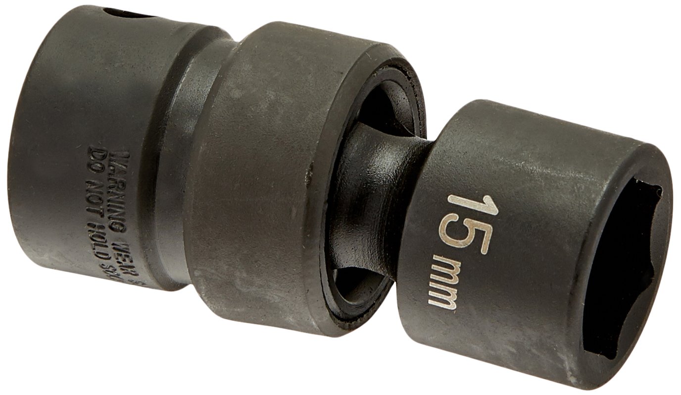 Grey Pneumatic (1015UM) 3/8" Drive x 15mm Standard Universal Socket