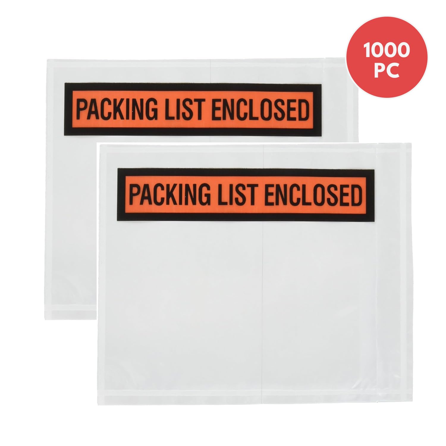 sales4less lista de embalaje sobres 4,5 "x5.5" Pouches factura adjunta – Bolsas pack de 1000