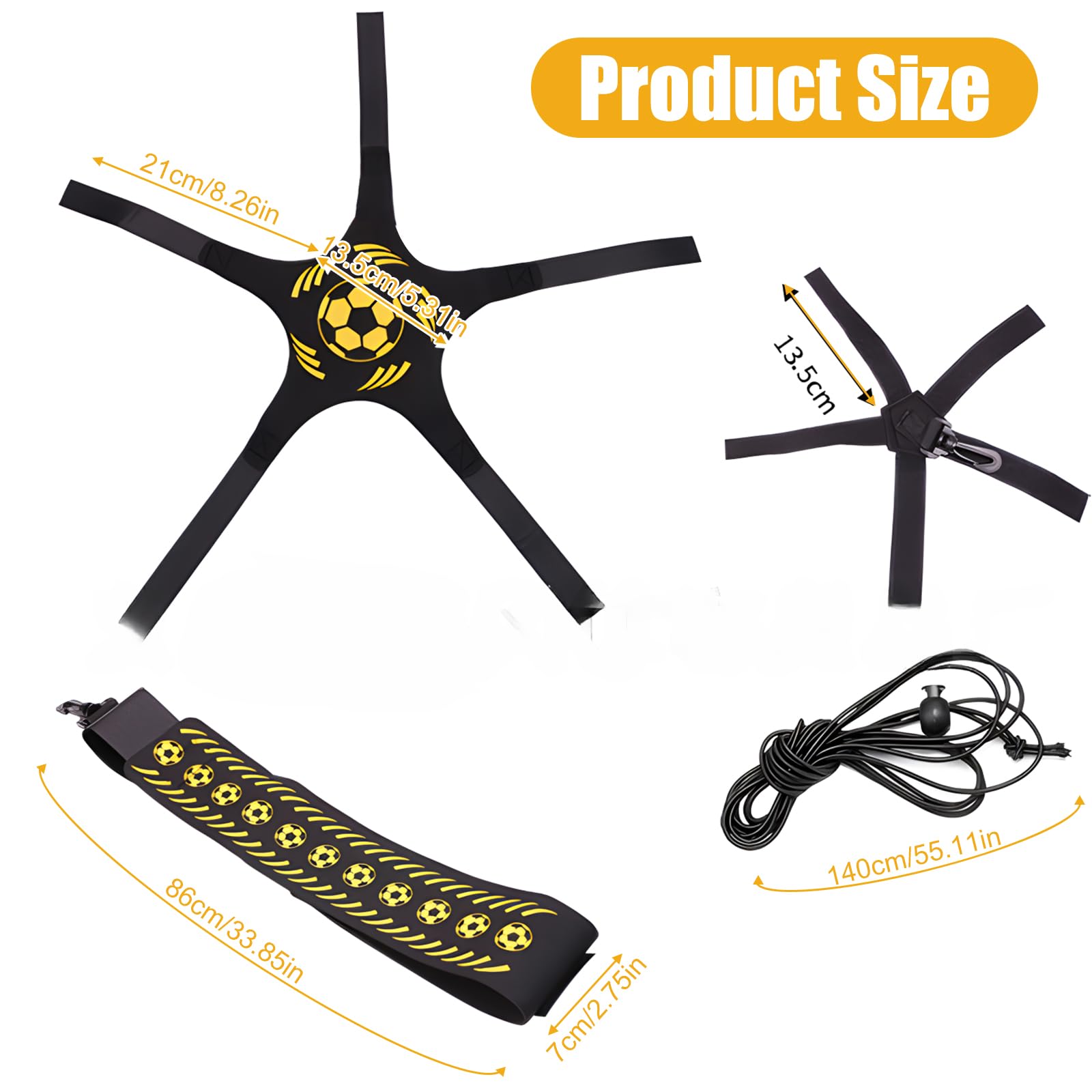 Ceinture D'entrau00eenement De Football Sangle U00e9lastique - Appareil D'entrau00eenement De Football - Entrau00eeneur De Football Enfant Adulte