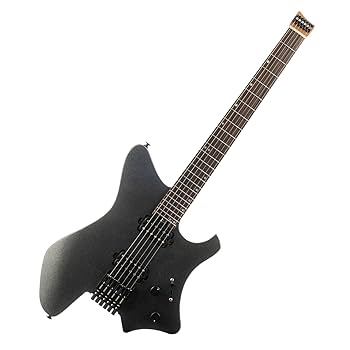 Amazon | EART GW2-SE ヘッドレスエレキギター、ソリッドエレキ