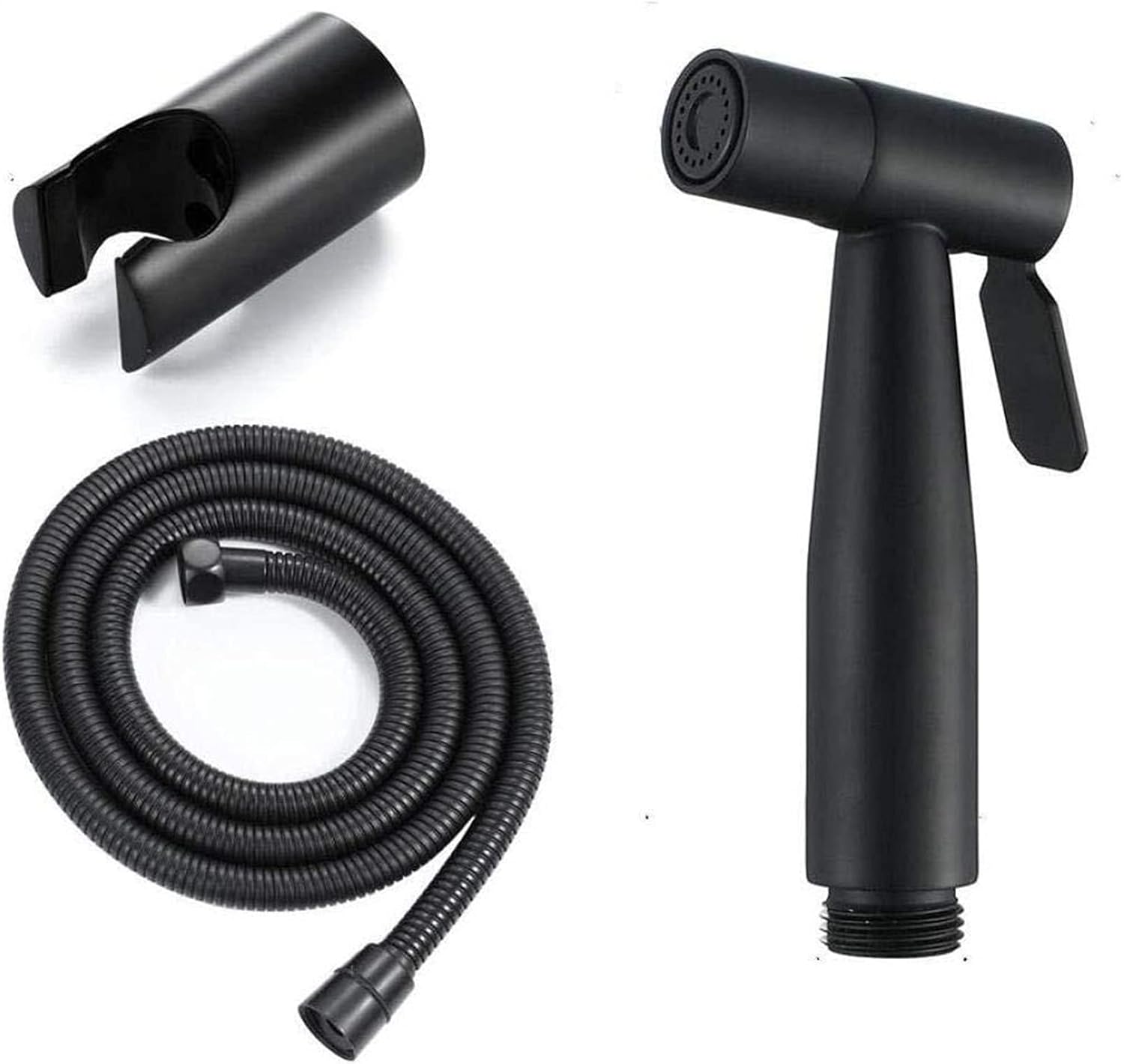 Washable Handheld Bidet Cloth Diaper Sprayer - Toilet Spray Gun Set Stainless Steel Women's wash Faucet 1.5 Meter Stainless Steel Inlet Pipe
