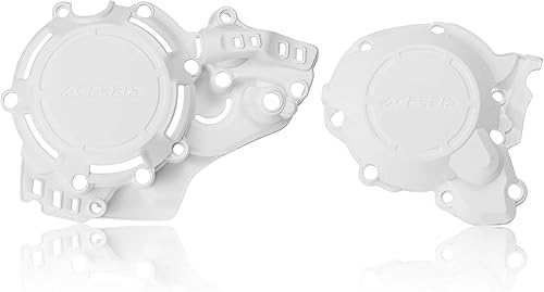 Acerbis X-Power Kit tapa motor (blanco) para 17-18 KTM 250SX
