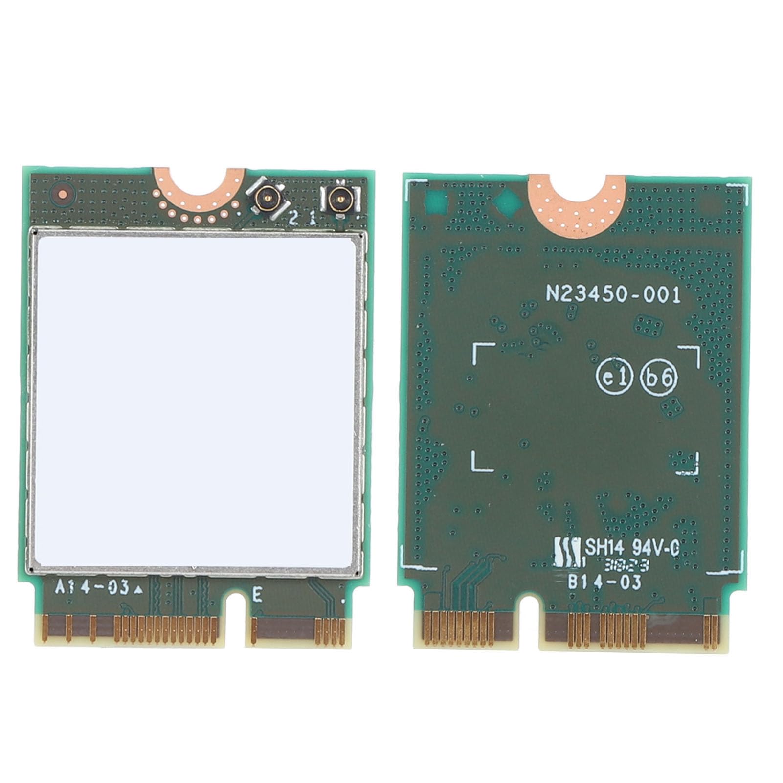 Scheda di Rete Wireless, per Adattatore di Rete WiFi 7 BE200 Bluetooth 5.4 5800 Mbps, Tri Band 2,4 GHz 5,8 GHz 6 GHz, Interfaccia M.2 NGFF, per Laptop 10 11 64 Bit,