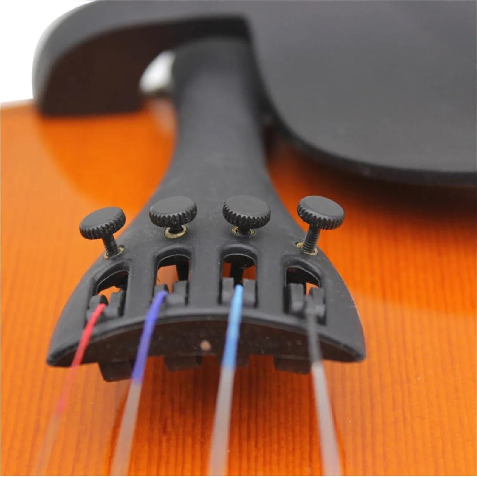 Violín Acústico Profesional De Abeto 4/4. Incluye Estuche Arco Cuerdas Afinadores Y Sordinas Violines Acústicos(Violin 4-4)
