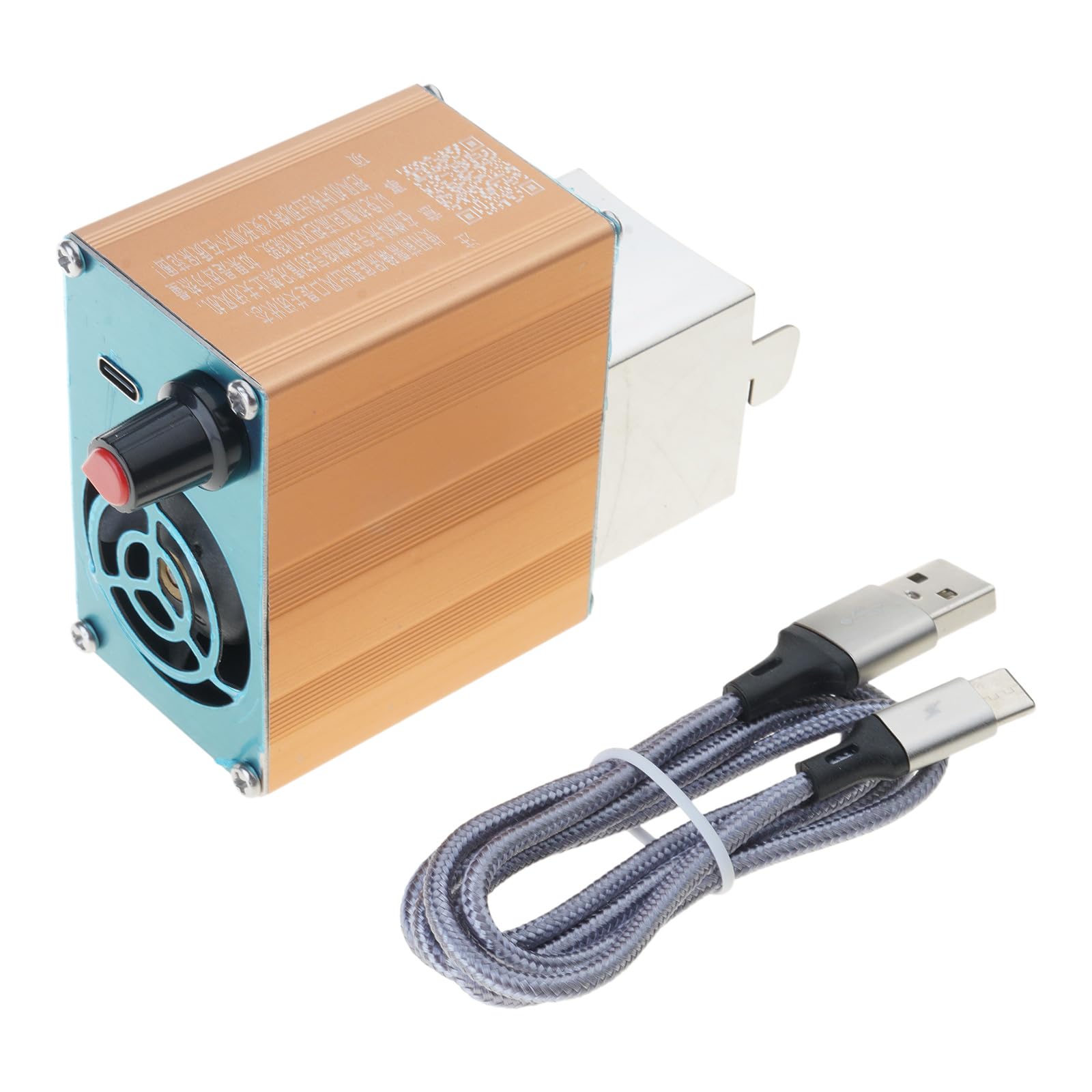 Electric BBQ Fan Air Blower for Outdoor Camping Barbecue Picnics Portable Handheld Ventilator Grills Barbecue