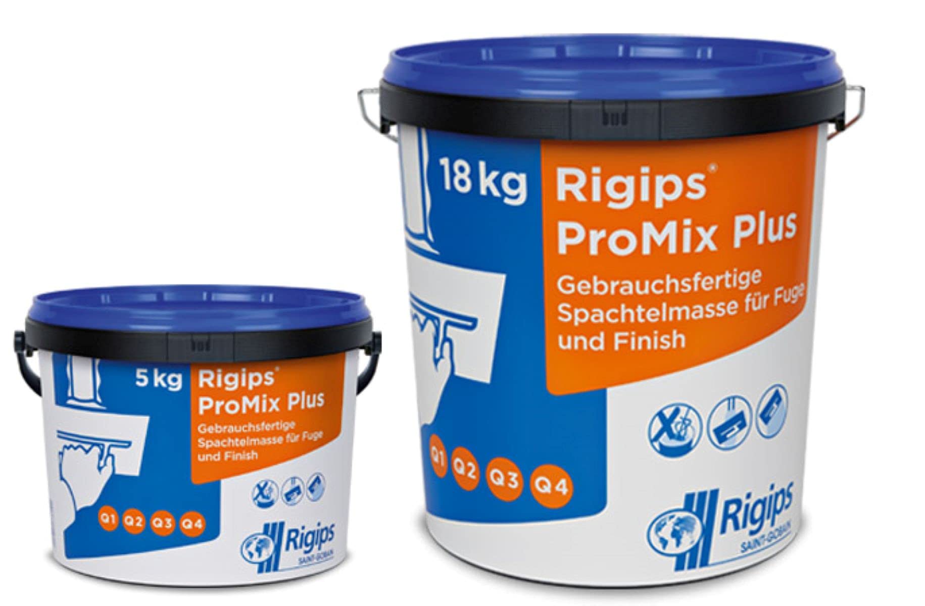 Fertigspachtel ProMix Plus für Fuge und Finish 18,00 kg/Eimer
