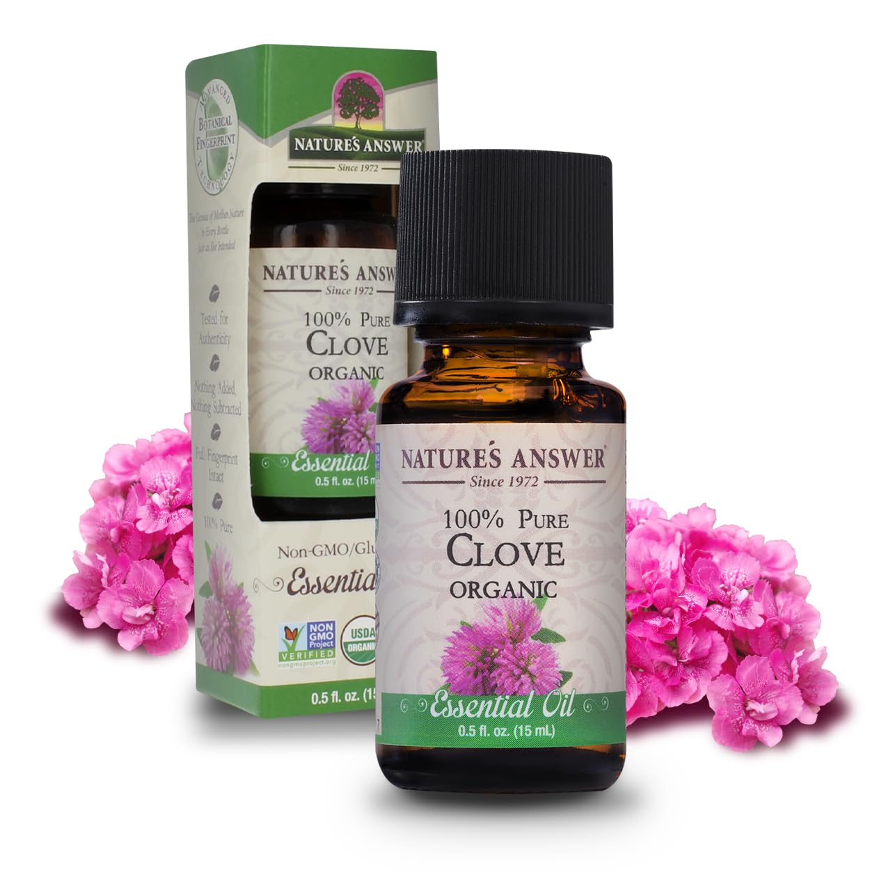Essential OIl Organic Clove Nature's Answer 15ml Liquid