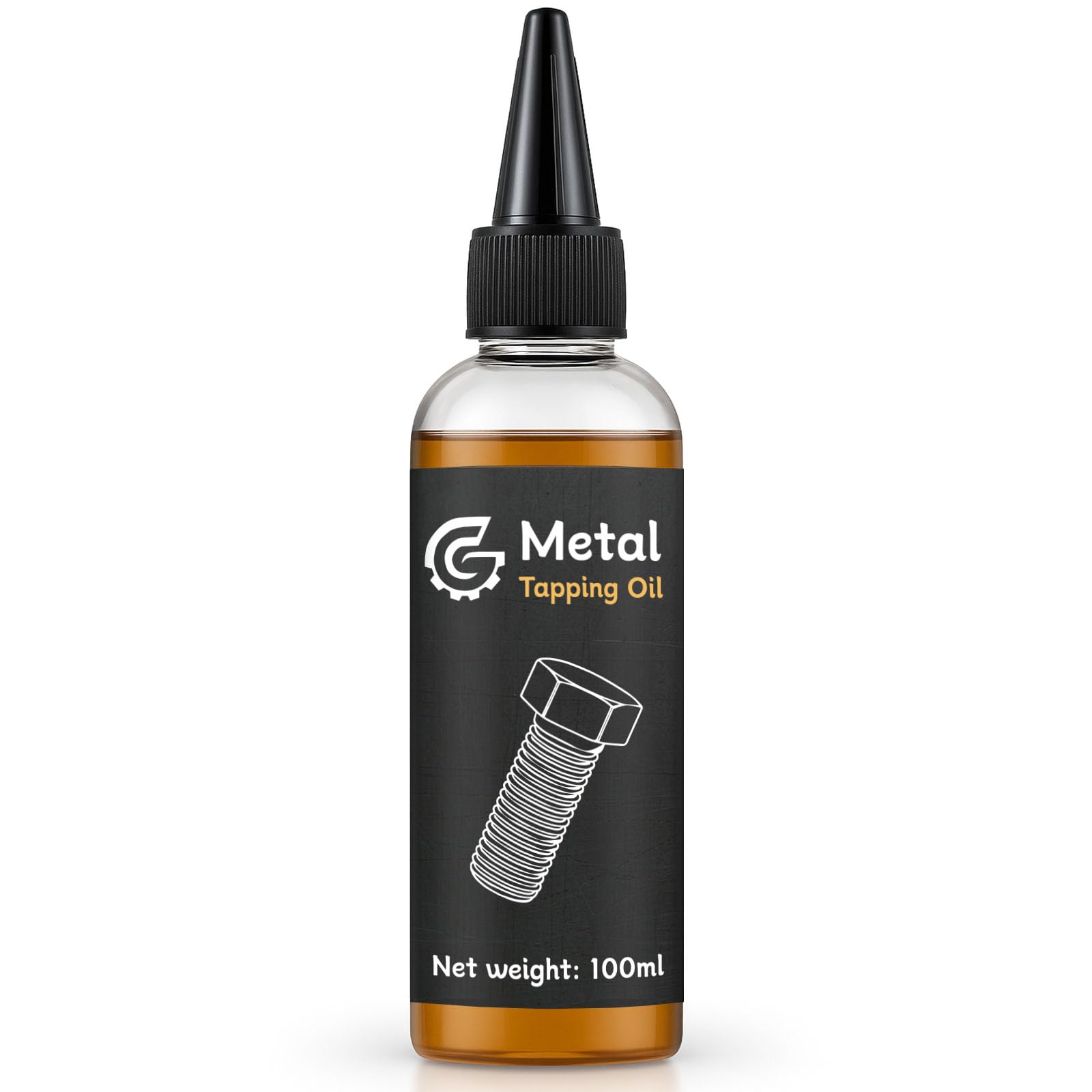 1DFAUL 100ml Thread Cutting Oil for Drilling Metal, Cutting Fluid for Drilling Reduce Friction & Thermal Deformation, Extends Tool Life, for DIY Stainless Steel & Alloy