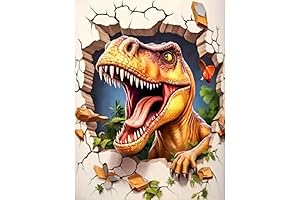 BOHADIY Dinosaur Diamond Painting Kits for Adults