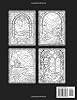 Nature in Stained Glass Coloring Book: A Relaxing Adult Coloring Book Featuring Beautiful Landscapes, Coastal Views, Forests, Sunsets, and Scenic Nature Designs #1