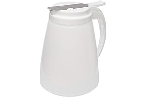 EcoQuality 32oz Plastic Syrup Dispenser for Home or Business Use