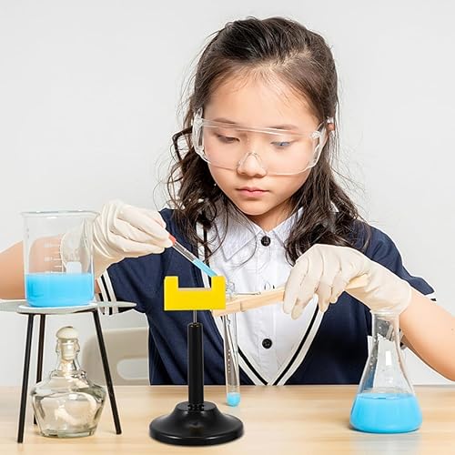 Miniatura 3 de FAVOMOTO Soporte giratorio para experimentos electrostáticos, herramienta de enseñanza de física, suministro de experimento estático para escuela