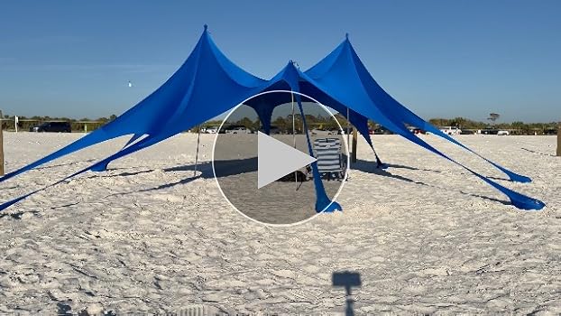Amazon.com: Osoeri Beach Tent, 20 x 13ft Camping Sun Shelter