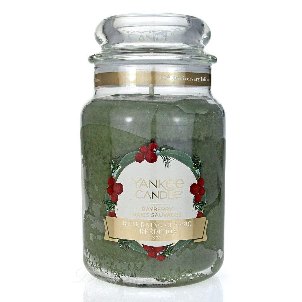 Bayberry Large Jar Candle,Fresh Scent
