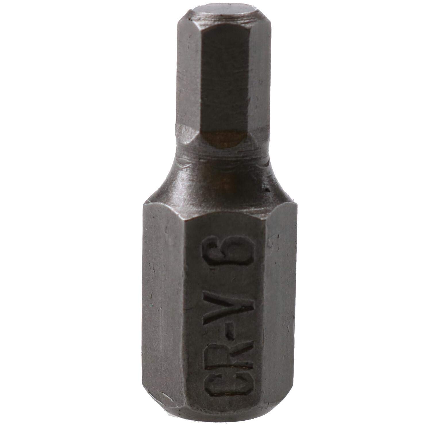 Ab Tools 6Mm Hex Allen Key Bit 30Mm Length 10Mm Shank Chrome Vanadium Hardened Tip