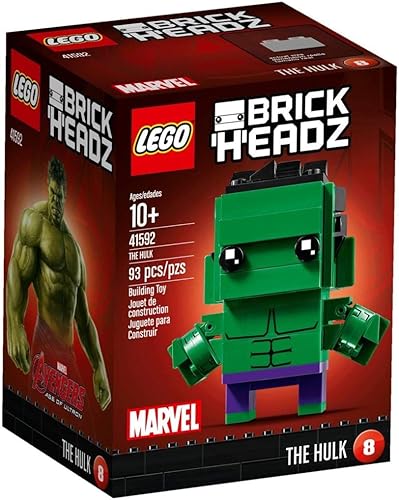 LEGO brickheadz diseño Hulk 41592 juego de construcción.