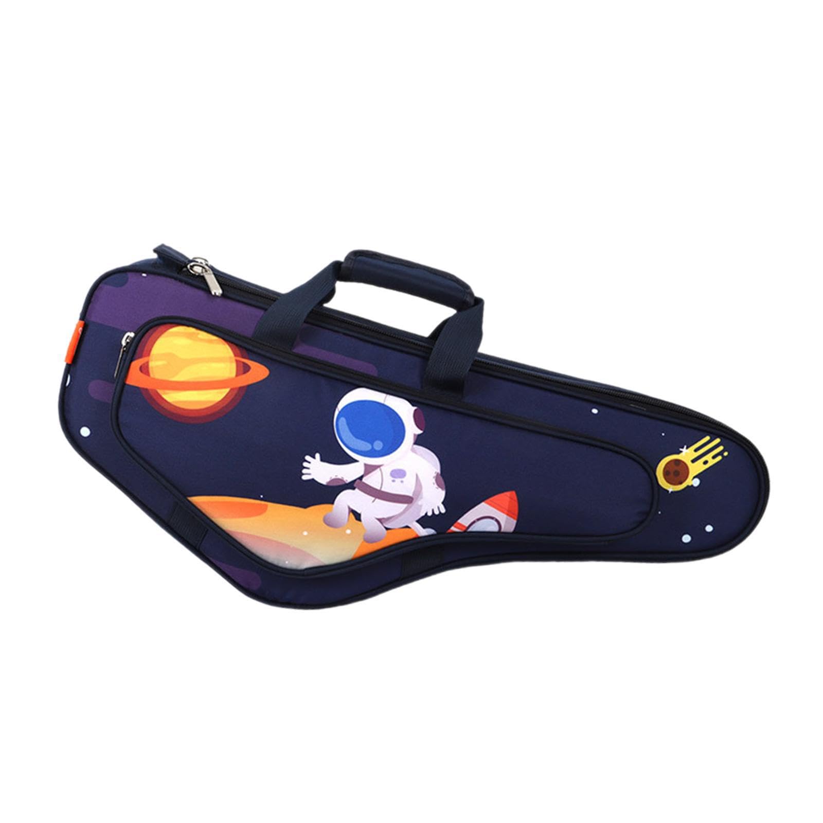 budiniao Zaino per sassofono con maniglia, borsa leggera per il trasporto, facile da trasportare ovunque, da indossare a tracolla o come zaino. La custodia per sassofono è