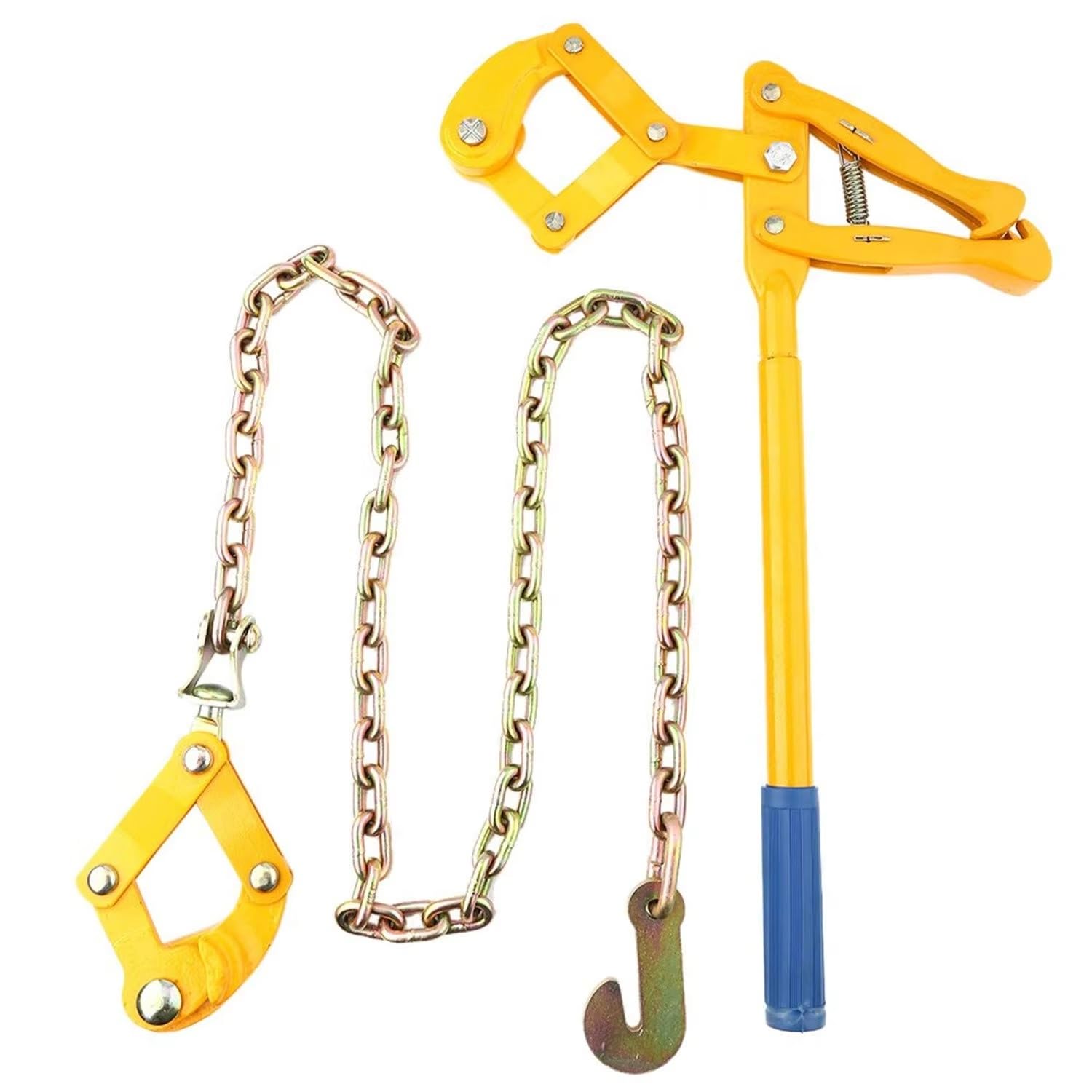 Gartenspanner, Feldspanner, Zaunfixierer, 1,2 m Maschendrahtzaunspanner, Werkzeug for Spannen von Gartenzäunen aus Eisen, Reparaturwerkzeug for Zaundrahtspanner for Zäune, Pferde, Gärten