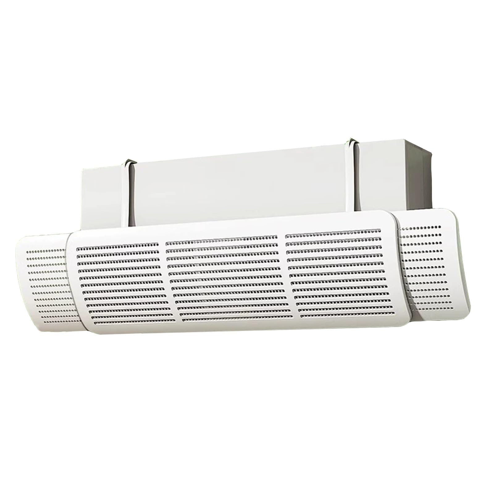 YGER JZGB Air Conditioning Baffle, Air Vent Deflector Retractable, PP Material, Silent and Energy-Saving, for Wall Mounted AC