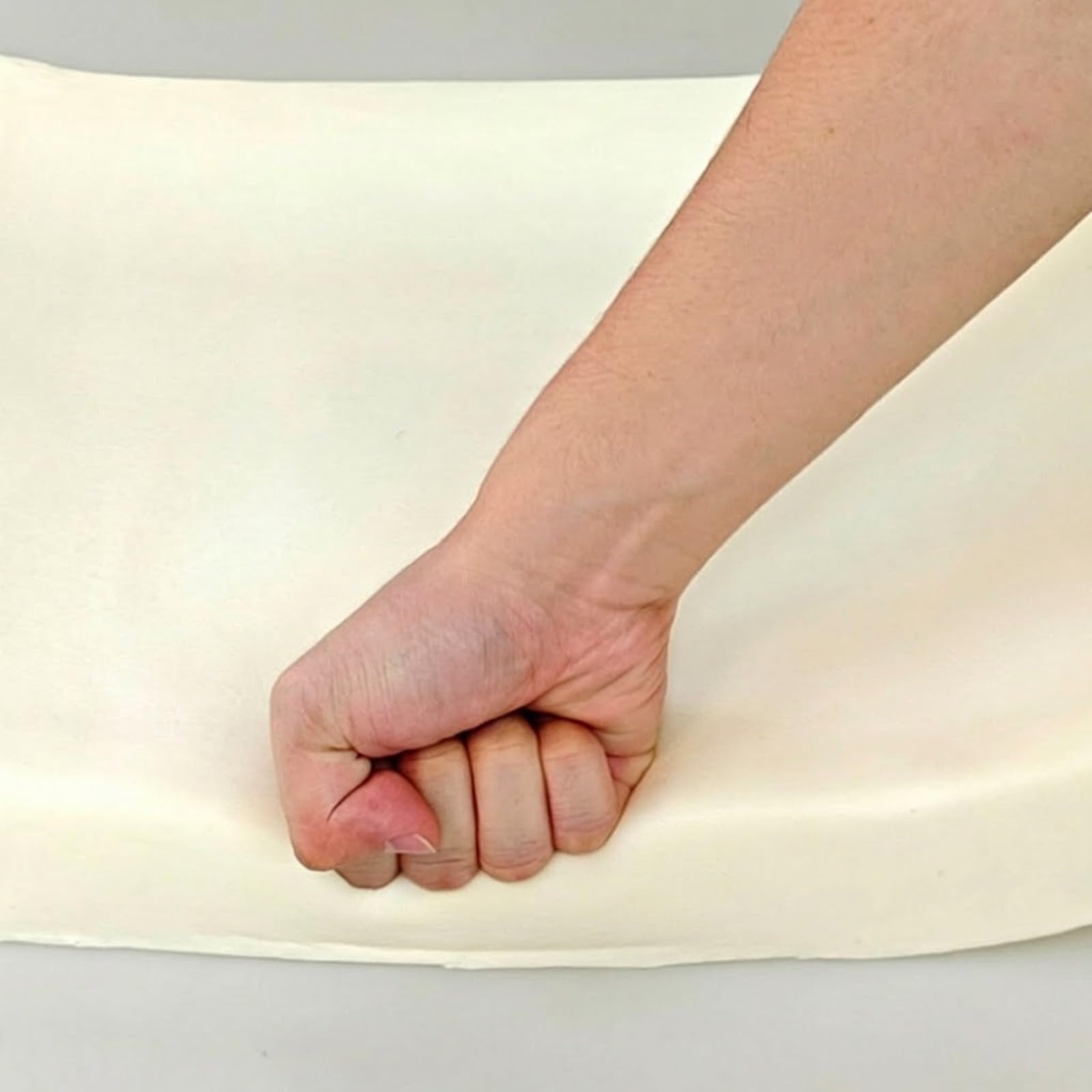 Cojín Asiento con Hebilla jeción | Transpirable, Cojín Asiento para Silla Ruedas, Elástico, Oficina, M