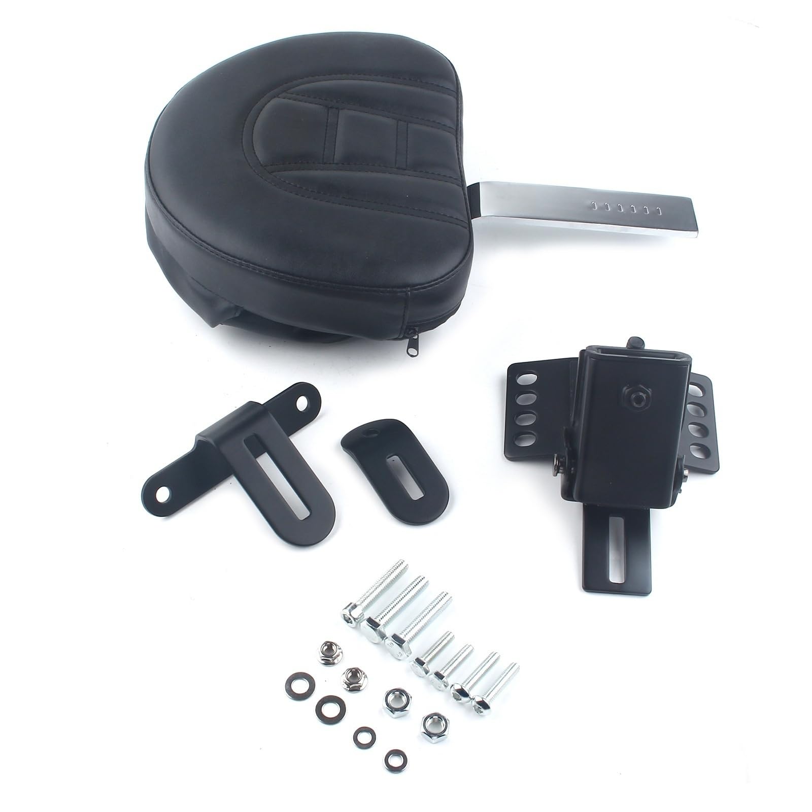 Poduszka Kufer Motocyklowy Pasuje do Harley Touring 1988-2020 Zestaw regulowanego oparcia kierowcy typu plug-in podpórki pod plecy