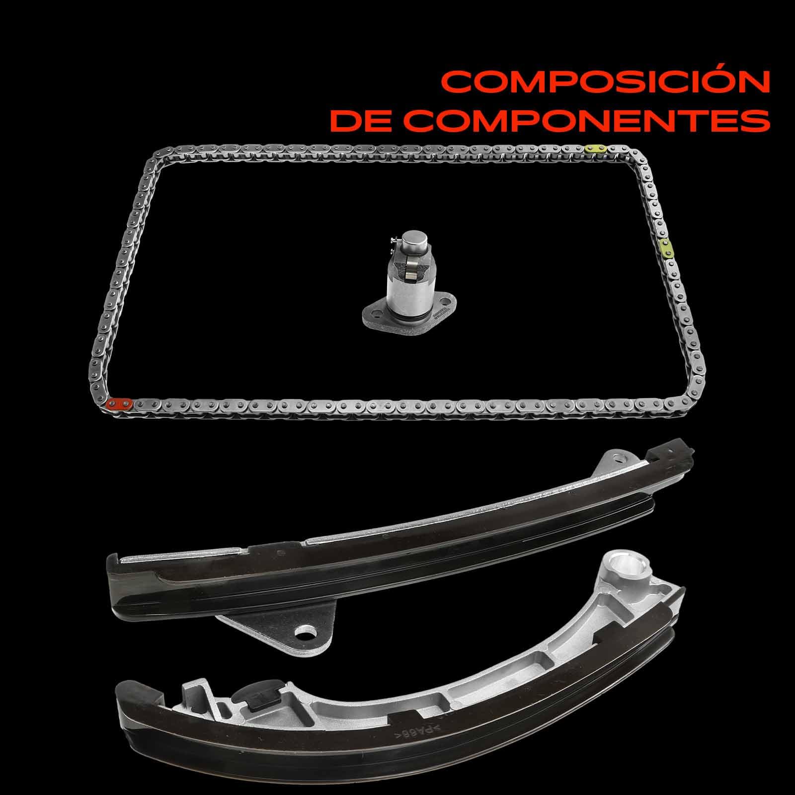 Frankberg Kit de cadena de distribución | Compatible con: A.v.e.n.s.i.s Station Wagon T22, A.v.e.n.s.i.s T25, C.o.r.o.l.l.a Compact E11, A.v.e.n.s.i.s T22
