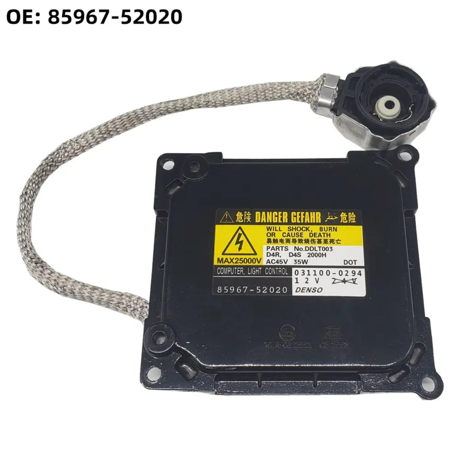 Xenon Ballast Kompatibel Mit Toyota Für Avalon 2008 2009 2010 Für Prius 2006 2007–2009 Für Venza 2009 2010 Xenon-Scheinwerfer H-ID Ballast D4S D4R