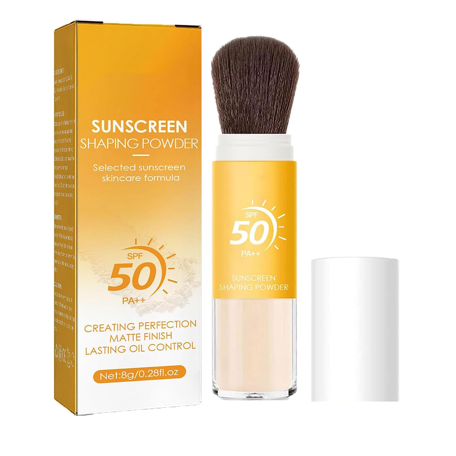 SPF 50 PA++ Powder Sunscreen For Face, Mini Sunscreen Bulk