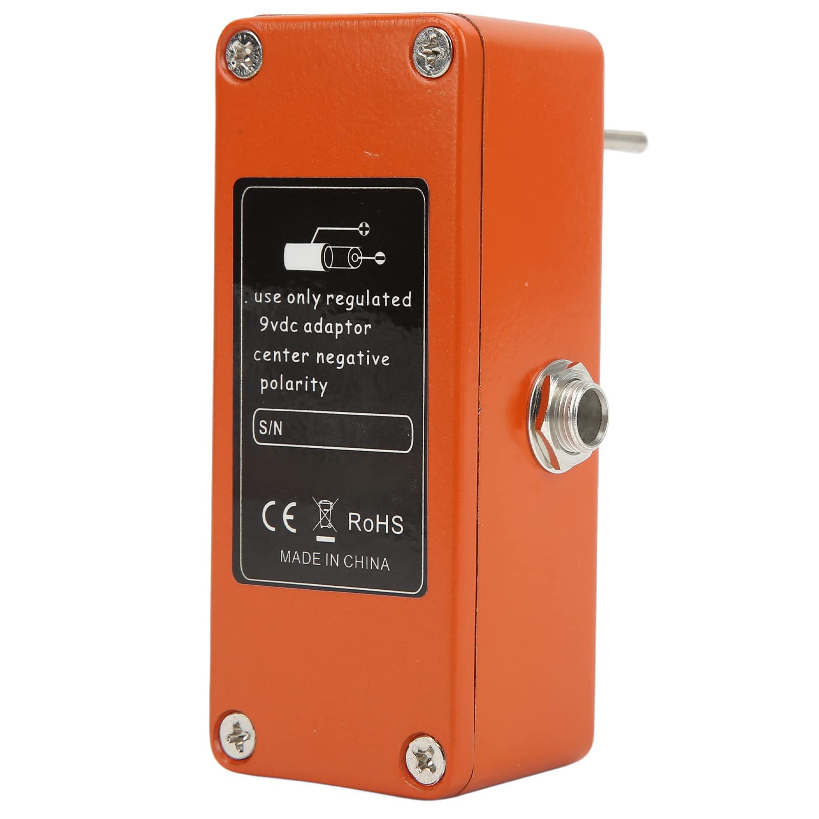 RiToEasysports Pedal de Efectos de Guitarra, Efecto de Fase True Bypass, Perilla de Ajuste de Velocidad de Metal, Pedal Phaser para Guitarra Eléctrica
