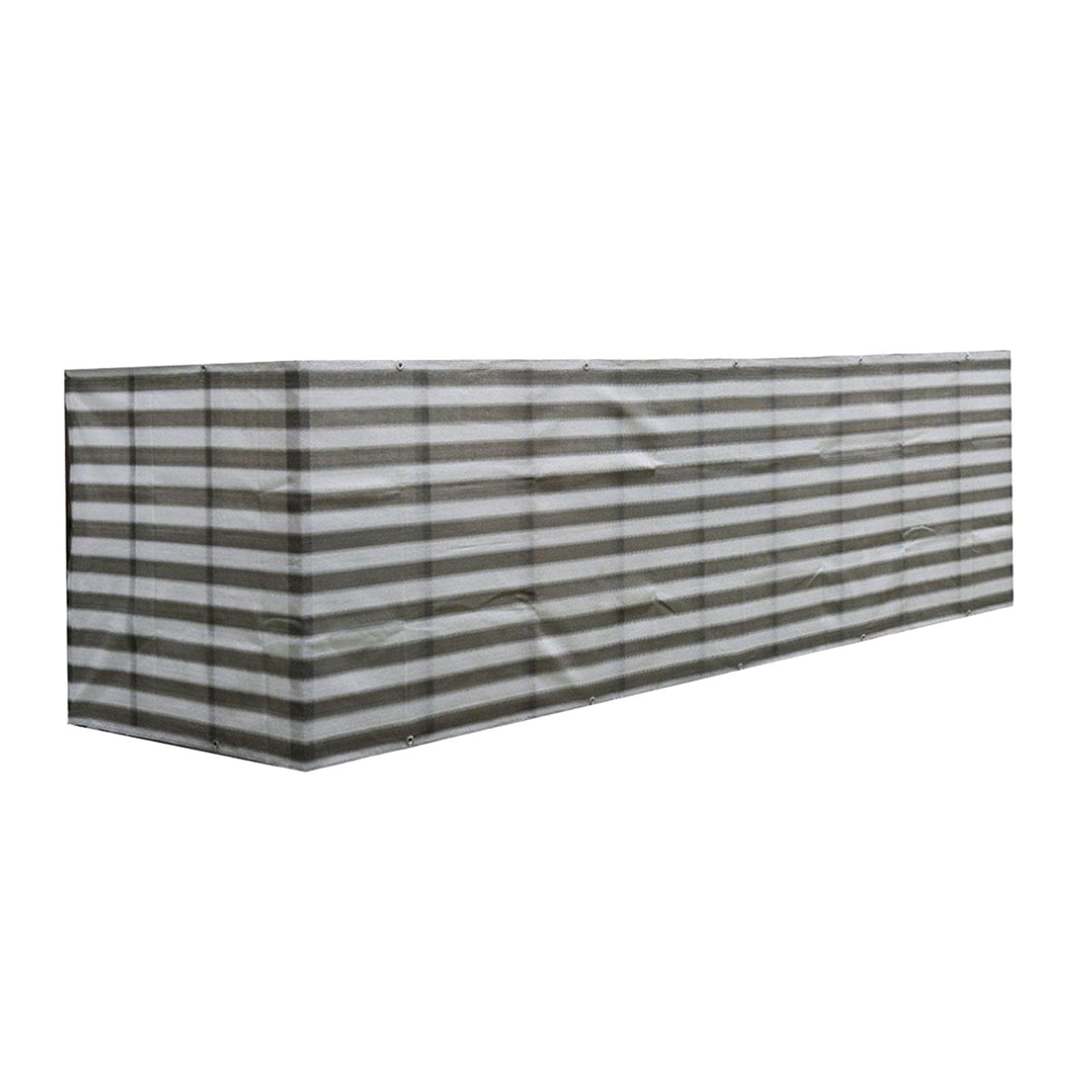Commercial Fence Privacy Screen Windproof Cooling for Balcony Patio Pool Stripe|Home & Garden|Yard, Garden & Outdoor Living|Garden Fencing|Privacy Screens, Windscreens-image-26